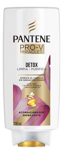 Acondicionador Pantene Pro-v Miracles Detox X 700 Ml