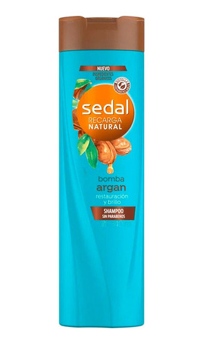 Shampoo Sedal Bomba Argán 340 Ml