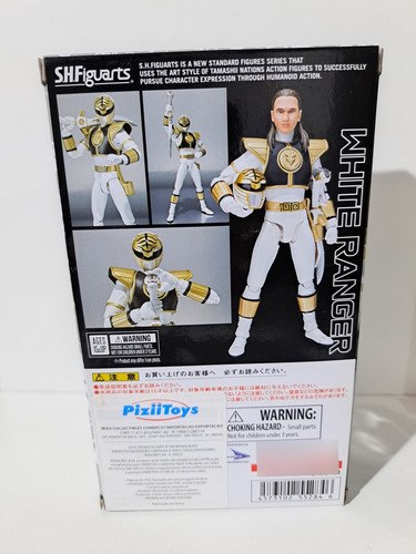 Power Rangers Sh Figuarts White Ranger Ranger Branco Lacrado (Usado)