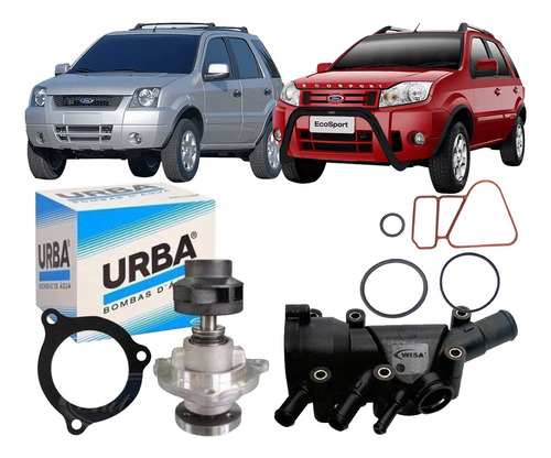 Bomba Dagua Ecosport 1.6 8v 2009 Zetec Rocan +cavalete
