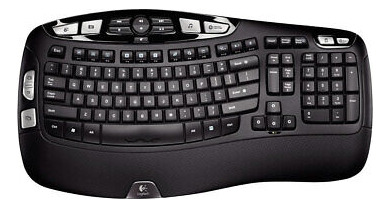 Logitech K350 2.4ghz Wireless Keyboard - Black Vvc