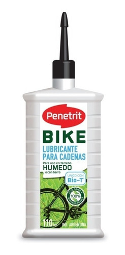 Lubricante Húmedo Bike Para Cadenas De Bicicleta Penetrit