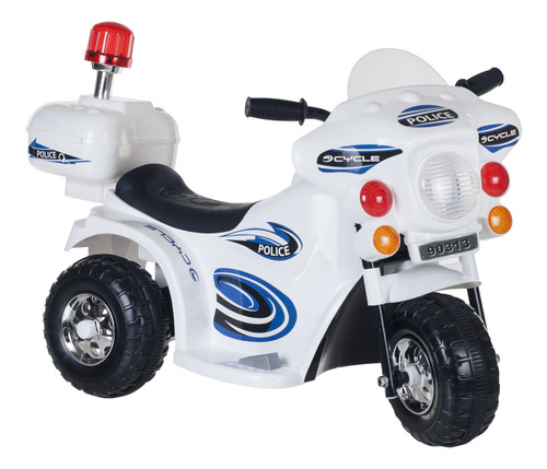 Motocicleta De Polica Ride On Toy De 3 Ruedas Para Nios, Fun