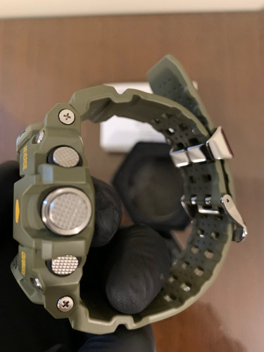 Relógio Casio G-shock Rangeman Gw-9400 Military !! Raro! Verde Militar Verde Preto (Usado)