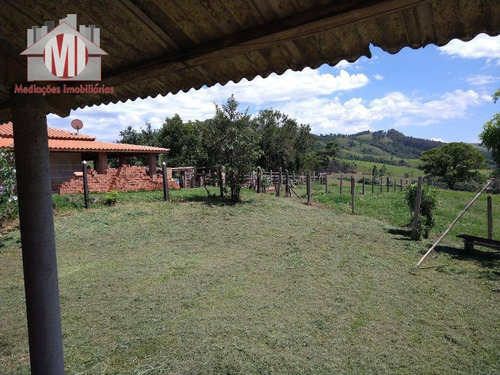 Chácara Ampla Com 03 Dormitórios, Pomar E Linda Vista À Venda, 1000 M² Por R$ 400.000 - Rural - Socorro/sp - Ch0611