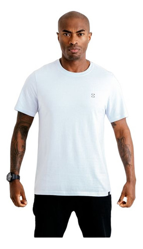 Camiseta Em Algodão Invictus Concept Naja Branca