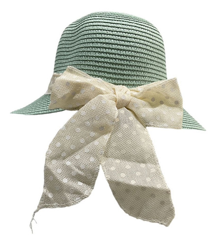 Sombrero Elegante De Paja Para Mujer Ideal Para Viaje Playa 