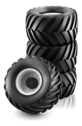 Llantas Y Ruedas De Camión Monstruo Rc 1/10 Chanmoo Con