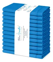 Comprar Servilletas De Lino Con Punto Vainilla, 100% Algodón, Juego 