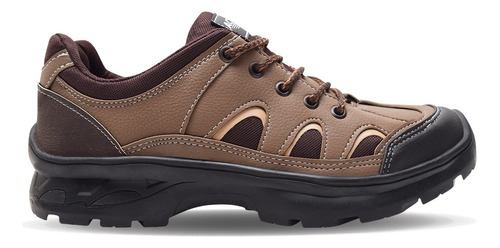 Zapatillas Hombre Trekking Reforzadas Trabajo Grip Livianas