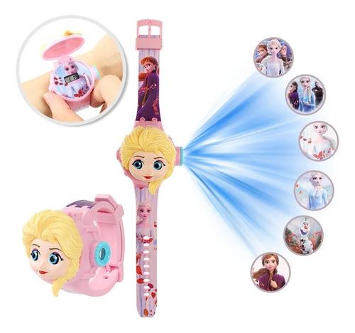 Reloj Infantil Frozen Para Niñas Importado 