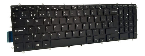 Teclado Dell Inspiron 15 7566 5765 5767 5565 - Backlight Negro Español España