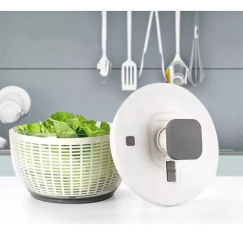 Centrifuga De Salada Folhas Simples Usar Cor Branco Grande