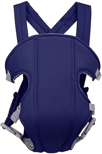 Canguro Ergonómico Portabebé Ajustable Color Azul