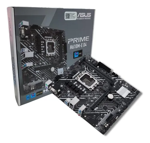 comprar Placa Mãe Asus Para Intel 1700 H610m-e D4 Prime 2xddr4 Matx