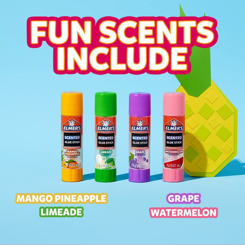 Barras De Pegamento Perfumadas Surtidas 24 Unidades