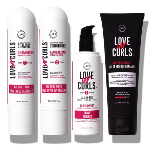 Love Ur Curls Kit De Rizos Ultradefinidos, Rutina Simplifica