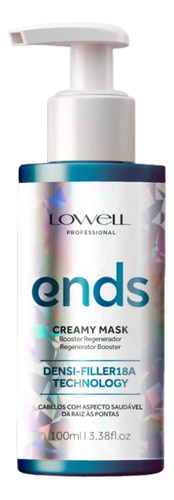 Kit Lowell Ends Sh 240ml + Leave-in 100ml+ Creamy Mask 100ml