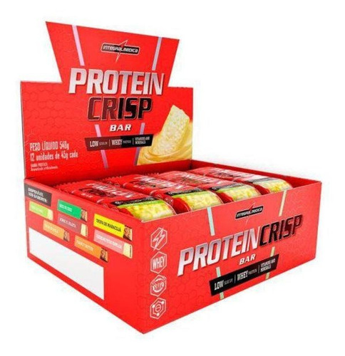 Protein Crisp 12un De 45g - Churros Com Doce De Leite