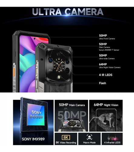 Ulefone Armor 28 Ultra Con Conectividad Wi-fi 7 Y 5g