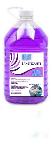 Sanitizante Líquido Aroma Violetas 10 L