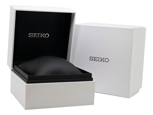 Relógio automático de aço inoxidável Seiko 5 com mostrador Az