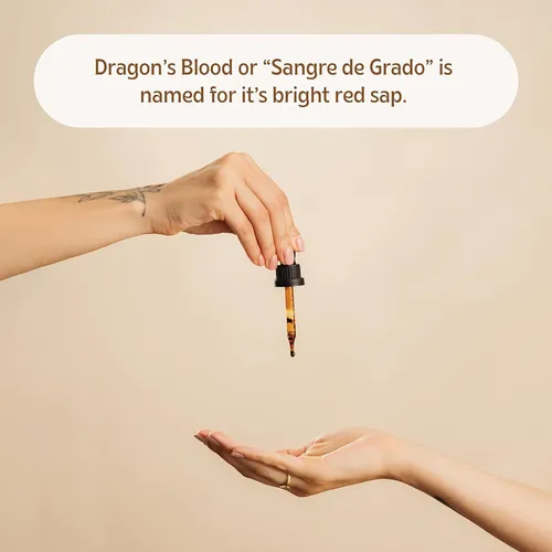 Luna Sundara Sangre De Dragón 100% Puro, De Sangre De Drago Orgánico (croton Lechleri), 1 Fl. Oz.