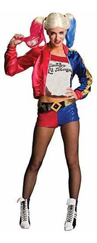 Rubie's Suicide Squad Deluxe Harley Quinn Disfraz Para Mujer