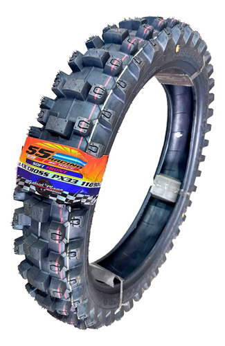 Cubierta Trasera Cross Enduro 110 90 19 Px 33 55 Racing