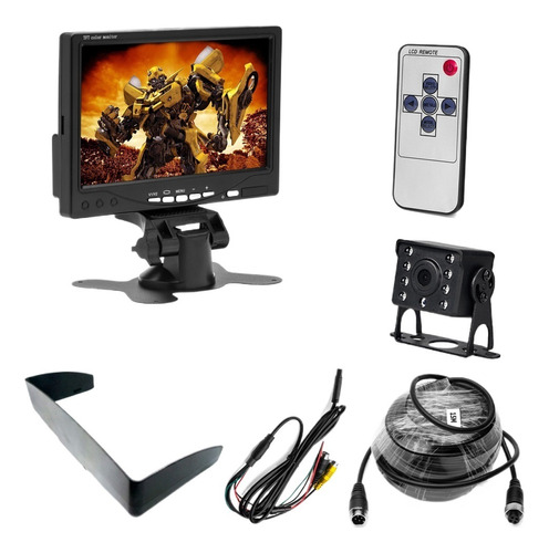 24v Bus Van Hd Touch 7  Monitor De Escritorio Reverse Rear