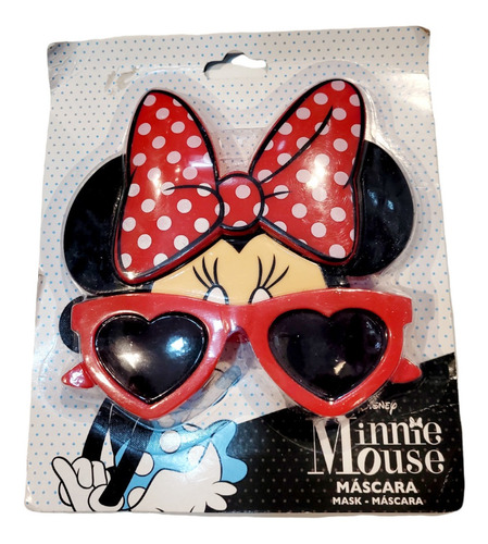 Minnie Mouse Mascara Infantil Con Lentes Clandy