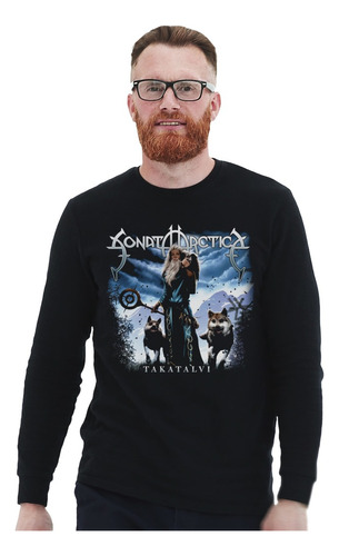 Polera Ml Sonata Arctica Takatalvi Metal Impresión Directa