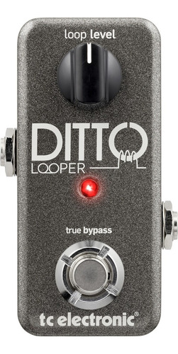 Tc Electronic Ditto Looper Pedal Looper Para Guitarra Bajo