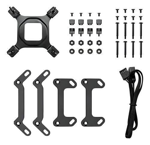 Cooler gamer para computadora Deepcool R-LX550-BKDSNC-G-1 - unidad por 1 unidades - Sin RGB