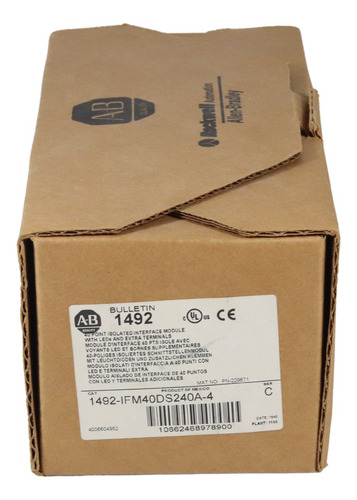 Allen-bradley 1492-ifm40ds240a-4 Módulo De Interfaz