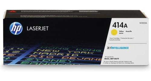 Cartucho De Toner Hp 414a Amarillo