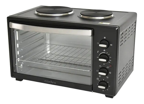 Horno Electrico Codini Acl20 46lts 1600w Anafe Doble 20a    