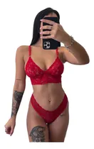 Comprar Conjunto Bralette De Encaje Con Vedetina Colaless Lenceria
