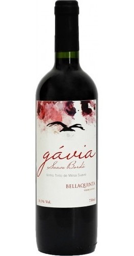 Imagem 1 de 1 de Vinho Tinto Suave Bordô Gavia 750ml - Bella Quinta