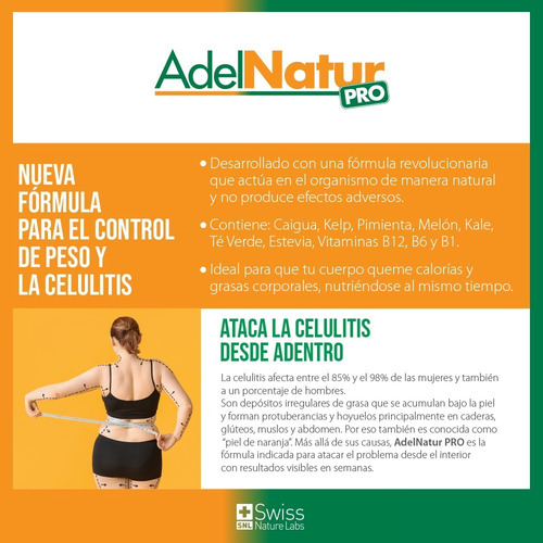 Imagen 6 de 8 de Adelnatur Pro Antikilos Pierde Peso Sin Rebote Para 2 Meses