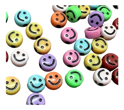 Smile Pastilla 6mm, Mix, Bijou,holder, Oferta! 100 Unidades