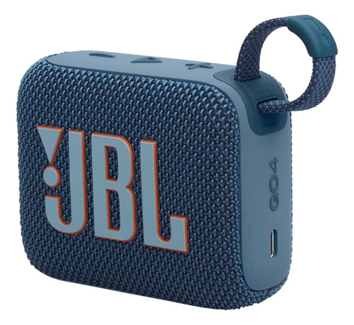 Bocina Portátil Jbl Go 4 Bluetooth, Azul