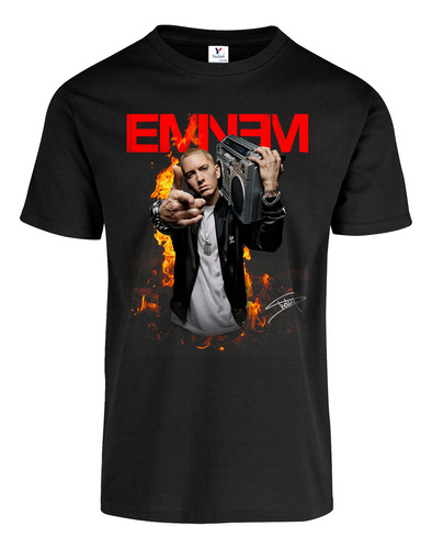 Playeras Eminem Rap Full Color Xxl - 9 Modelos Disponibles