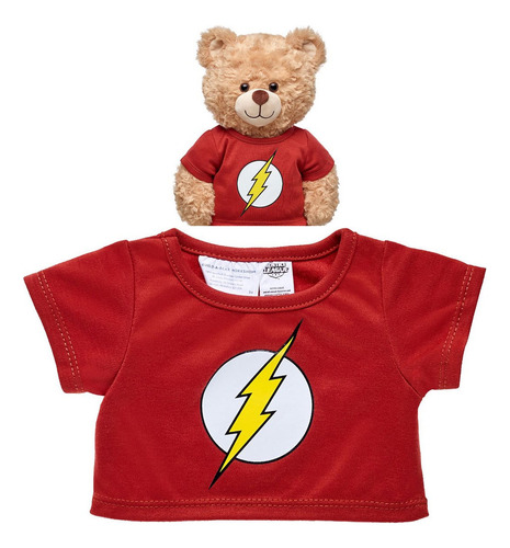 Polera Flash Dc Comics Build-a-bear