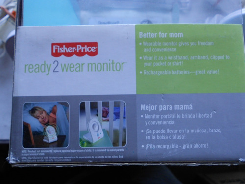 Monitor Inalambrico Bebe Fisher Price Sin Bateria (Usado)