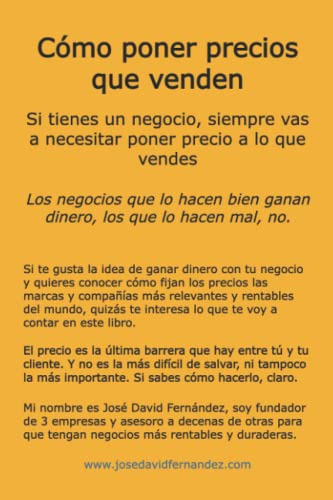 Como Poner Precios Que Vendan: Esta Formacion Va Sobre Como