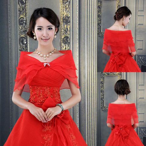 (4 #mold) Bolero De Babados Em Camadas Para O Baile De Forma