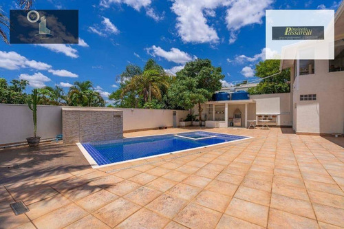 Casa Com 6 Dormitórios À Venda, 555 M² Por R$ 2.200.000,00 - Condomínio Vista Alegre - Café - Vinhedo/sp - Ca2554