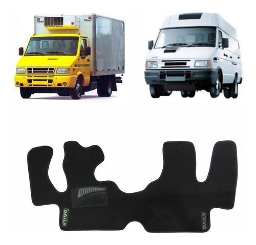 Tapete Pvc Anti Chama Preto Iveco Daily 3510 2000 300615