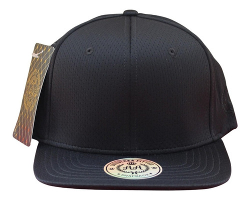 Gorro Visera Plana Snapback Double Aa Fitted Tela Respirable